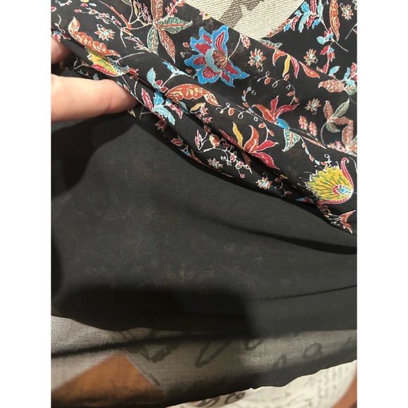 Rose + Olive Blouse Size Large, NWT Flare Sleeves - Picture 2 of 13